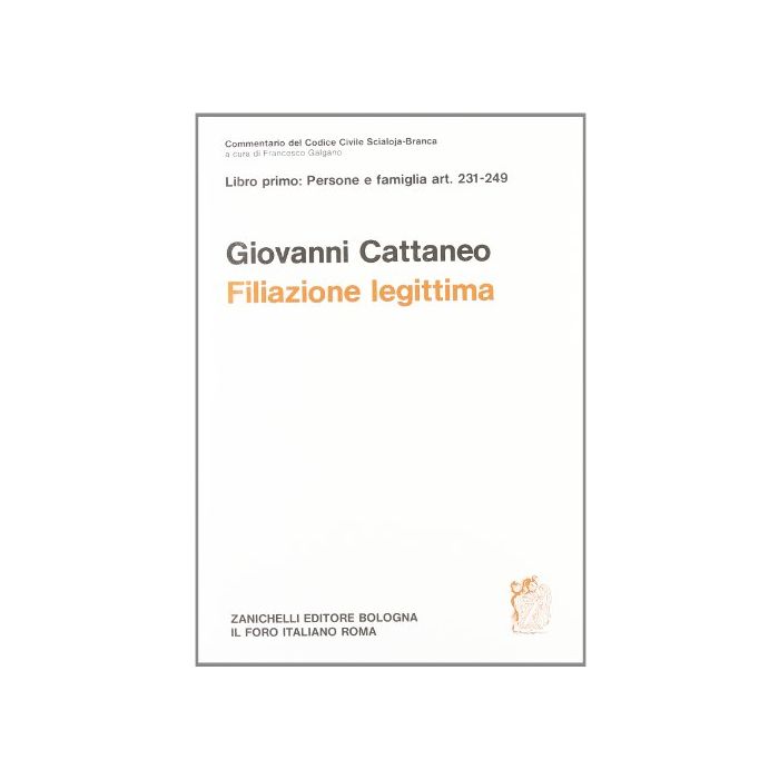 Commentario Del Codice Civile. Filiazione. Artt. 231-249