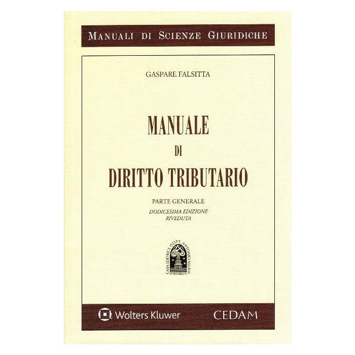 Falsitta manuale di diritto tributario 2023 cedam Falsitta manuale di diritto tributario 2023 cedam