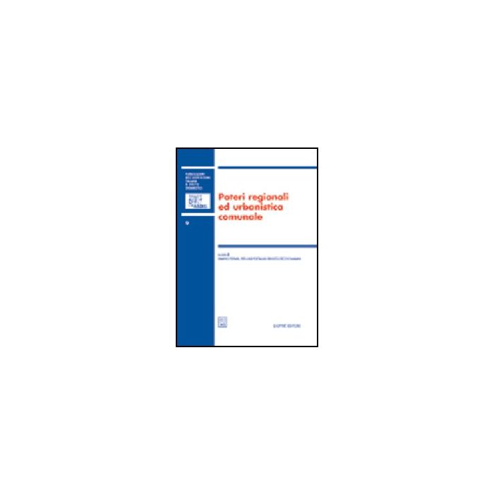 Poteri Regionali Ed Urbanistica Comunale. Atti Del 7° Convegno Nazionale (lecce, 19-20 Novembre 2004) - Ferrari E. ; Portaluri P. L. ; Sticchi Damiani E. - Giuffre' - 9788814121906 Poteri Regionali Ed Urbanistica Comunale. Atti Del 7° Convegno Nazionale (lecce, 19-20 Novembre 2004) - Ferrari E. ; Portaluri P. L. ; Sticchi Damiani E. - Giuffre' - 9788814121906