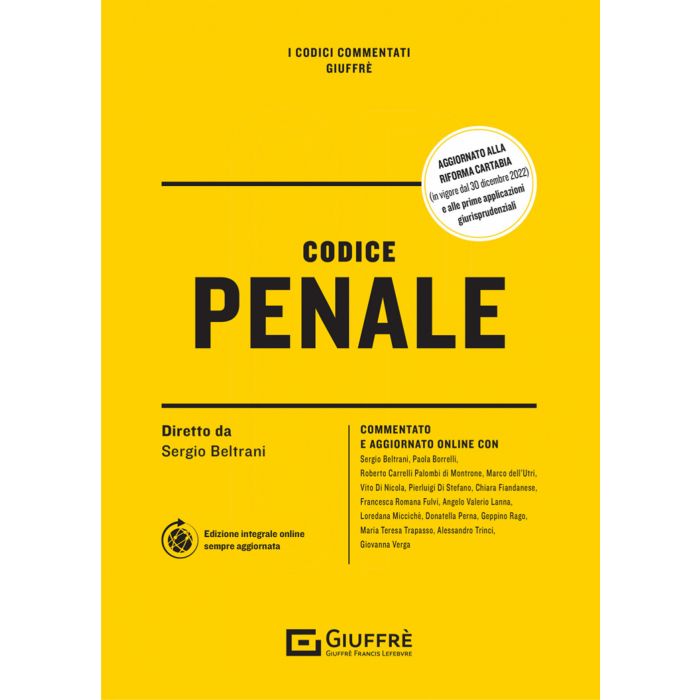 Codice penale commentato 2023