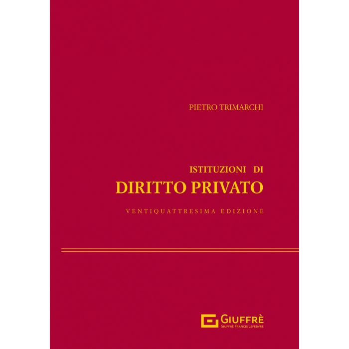 Trimarchi istituzioni di diritto privato giuffre