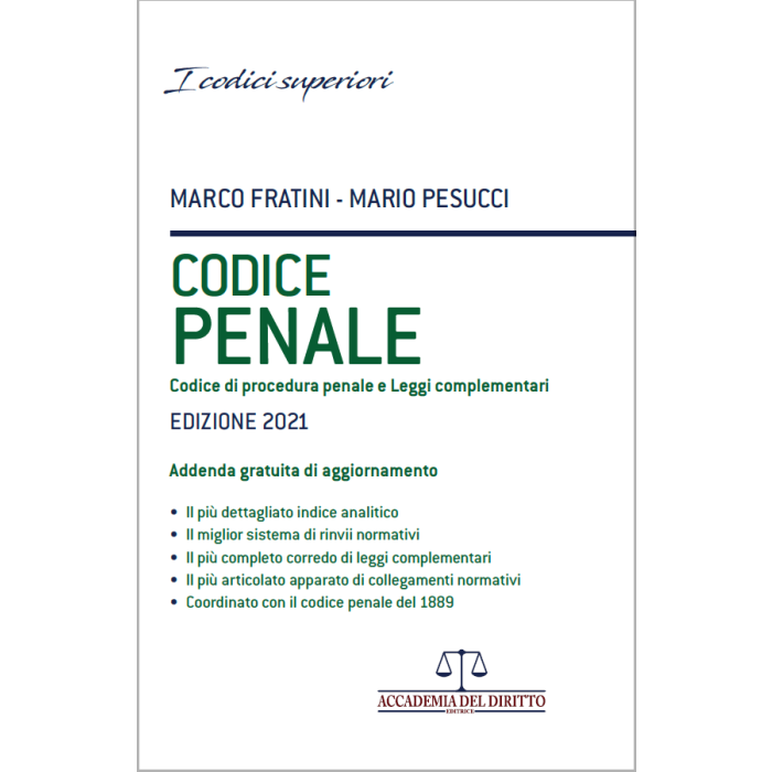 Codice Penale 2021 marco fratini mario pesucci concorso magistratura