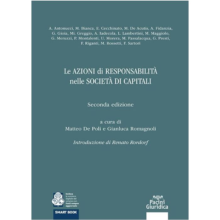 Azioni di responsabilità nelle società di capitali (De Poli Matteo;Romagnoli Gianluca - Pacini Giuridica)