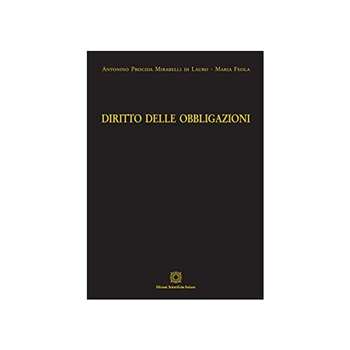 Procida Diritto Delle obbligazioni 2021 edizioni scientifiche italiane Procida Diritto Delle obbligazioni 2021 edizioni scientifiche italiane