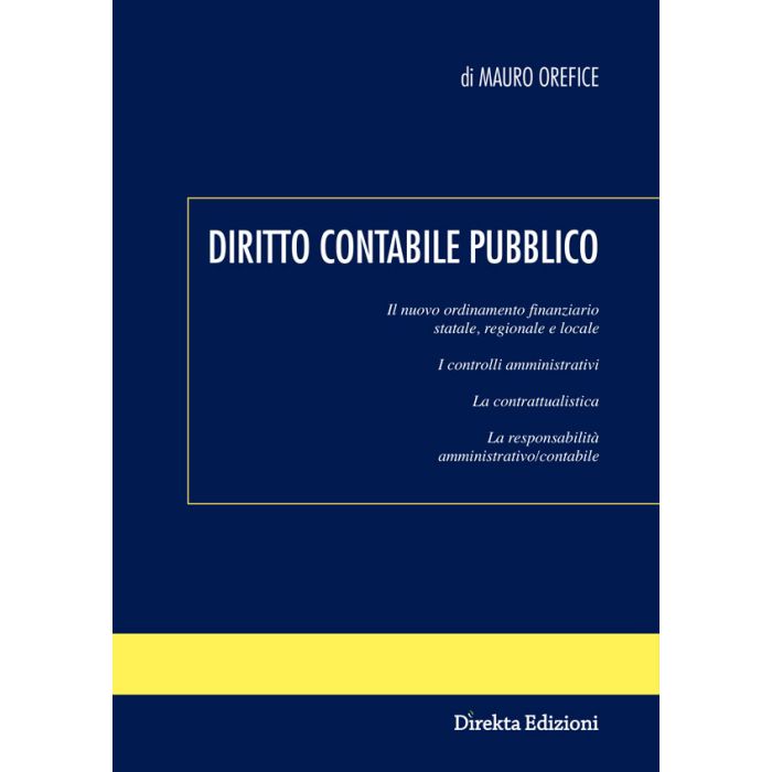 Mauro Orefice Diritto contabile pubblico 2017 Direkta