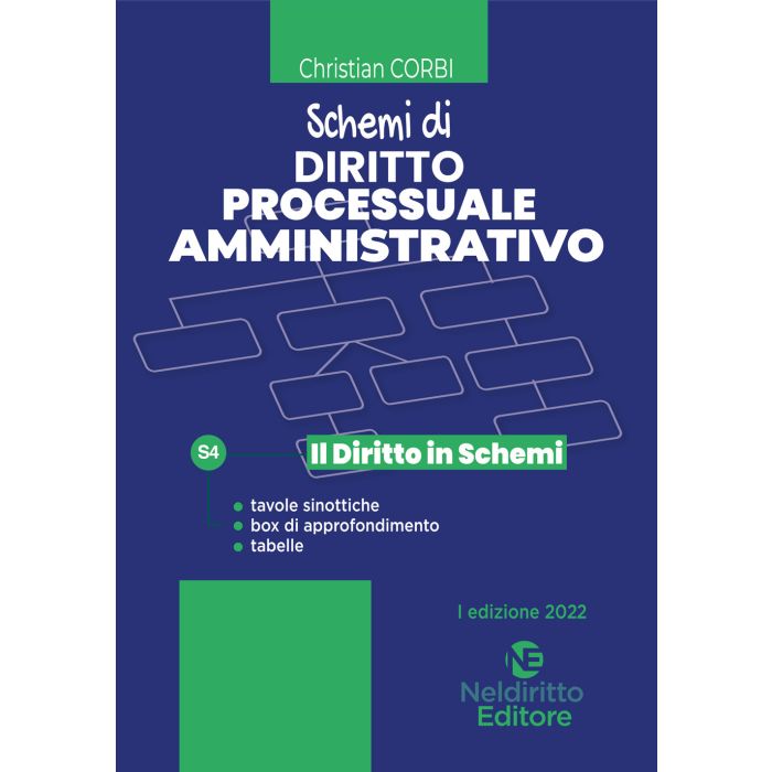 SCHEMI DI DIRITTO PROCESSUALE AMMINISTRATIVO 2022 NELDIRITTO