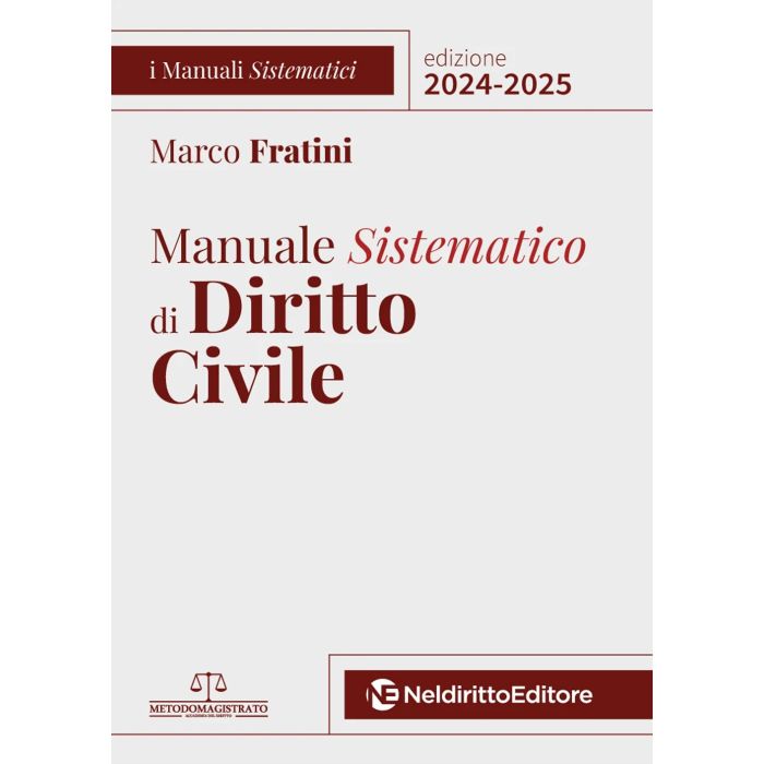 Manuale sistematico di Diritto Civile Marco Fratini 2024 Concorso Magistratura Manuale sistematico di Diritto Civile Marco Fratini 2024 Concorso Magistratura