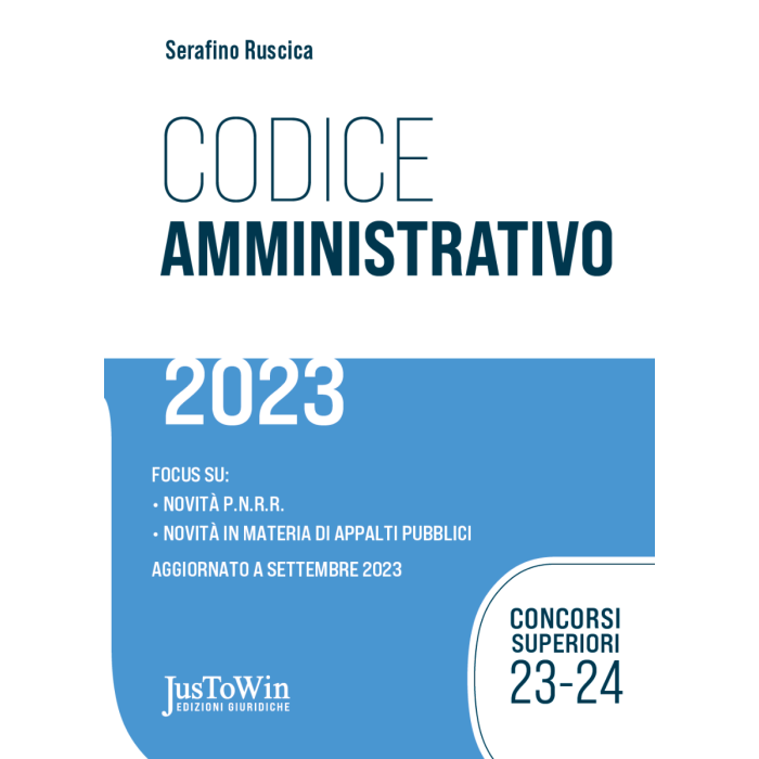 Ruscica Codice Amministrativo 2023 concorso magistratura