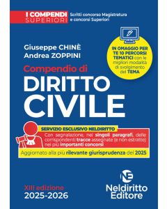 Compendio superiore di Diritto Civile 2025-2026 per il concorso in magistratura e per i concorsi superiori