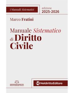 Manuale sistematico di diritto civile 2025-2026