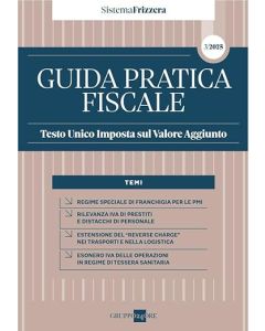 Testo Unico IVA 2025. Imposta sul valore aggiunto (Sistema Frizzera)