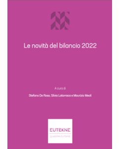 Le novit&agrave; del bilancio 2022
