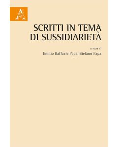 Scritti in tema di sussidiariet&agrave;