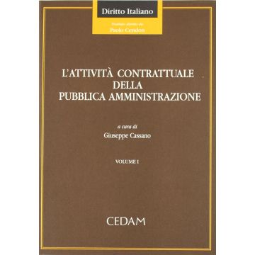 Attivita' Contrattuale Della Pubblica Amministrazione - Cassano G.  - Cedam - 9788813257828