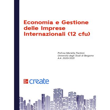 Economia e gestione delle imprese internazionali 12 cfu