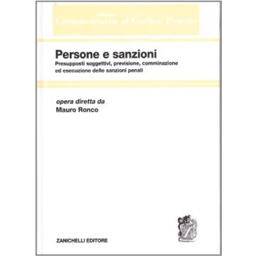 Commentario Sistematico Al Codice Penale Persone E Sanzioni