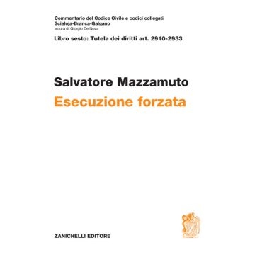 Art. 2910-2933. Esecuzione forzata. Volume unico 2020 - Libro sesto, tutela dei diritti