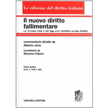Il Nuovo Diritto Fallimentare  Art. 1-103 L. Fall.
