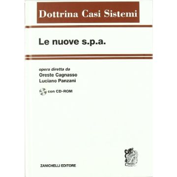 Le Nuove S.p.a. Con Cd-rom  Modificazioni Dello Staturo E Operazioni Di Capitale