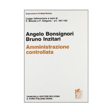 Legge Fallimentare. Artt. 187-193: Amministrazione Controllata