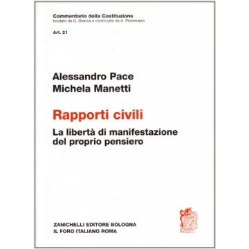 Commentario Della Costituzione. Art. 21 Rapporti Civili