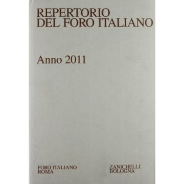 Repertorio Foro Italiano 2011