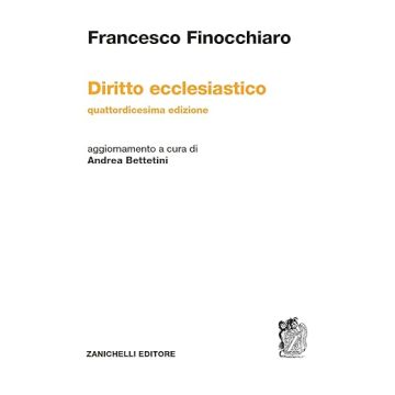 Diritto ecclesiastico 14/ed. (Finocchiaro Francesco - Zanichelli)