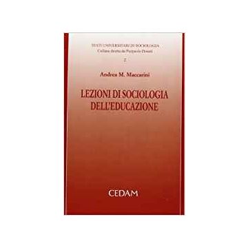 Lezioni di sociologia dell'educazione