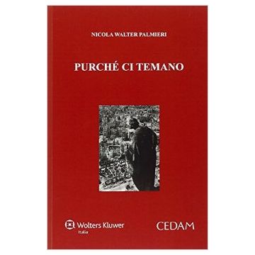 Purche' Ci Temano - Palmieri Nicola W. - Cedam - 9788813340643