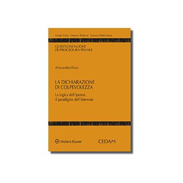 La dichiarazione di colpevolezza. La logica dell'ipotesi, il paradigma dell'interesse