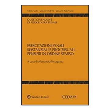 Esercitazioni penali sostanziali e processuali. Pensieri in ordine sparso