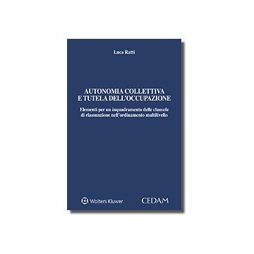 Autonomia collettiva e tutela dell'occupazione. Elementi per un inquadramento delle clausole di riassunzione nell'ordinamento multilivello