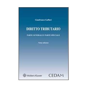 Diritto Tributario Cedam Gaffuri Gianfranco  9 edizione