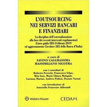 L'outsourcing nei servizi bancari e finanziari