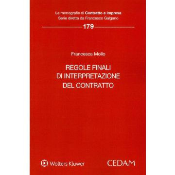 Regole finali di interpretazione del contratto