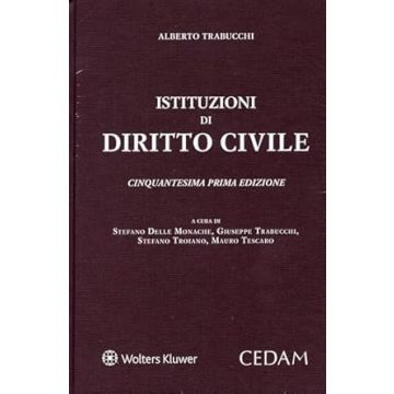 Istituzioni di diritto civile 51/ed. - 2 Volumi (Trabucchi Alberto - Cedam)