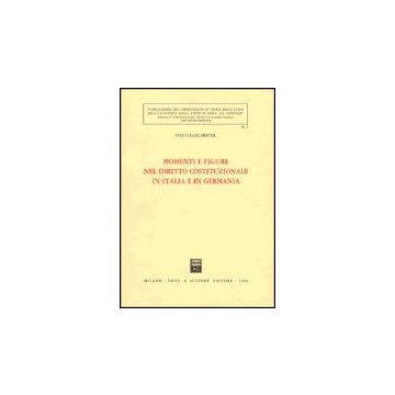 Momenti E Figure Nel Diritto Costituzionale In Italia E In Germania - Lanchester Fulco - Giuffre' - 9788814049392