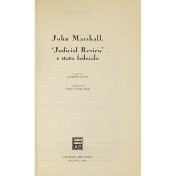 Judicial review e Stato federale
