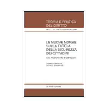 Nuove Norme Sulla Tutela Della Sicurezza Dei Cittadini. Con Cd-rom -  - Giuffre' - 9788814090219