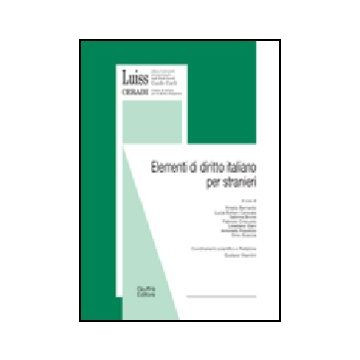 Elementi Di Diritto Italiano Per Stranieri -  - Giuffre' - 9788814090738