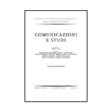 Comunicazioni E Studi -  - Giuffre' - 9788814092244
