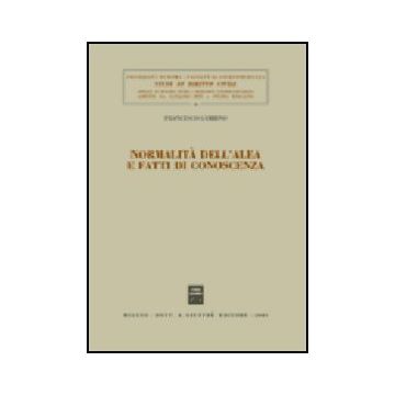 Normalita' Dell'alea E Fatti Di Conoscenza - Gambino Francesco - Giuffre' - 9788814093388