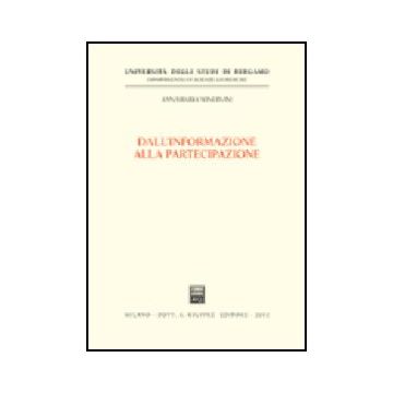 Dall'informazione Alla Partecipazione - Minervini Annamaria - Giuffre' - 9788814096297