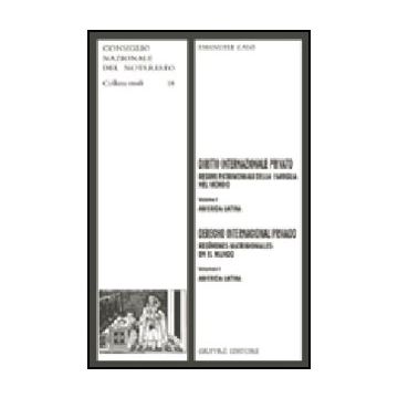 Diritto Internazionale Privato. Regimi Patrimoniali Della Famiglia Nel Mondo America Latina - Calo' Emanuele - Giuffre' - 9788814096495