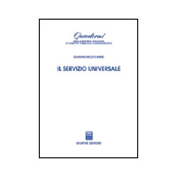 Il Servizio Universale  - Cartei Gianfranco - Giuffre' - 9788814098604
