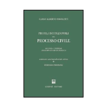 Profili Istituzionali Del Processo Civile - Nicoletti Carlo A. - Giuffre' - 9788814099823