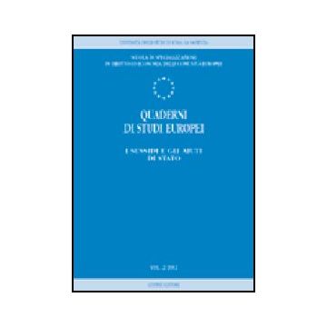 Quaderni Di Studi Europei (2002) I Sussidi E Gli Aiuti Di Stato -  - Giuffre' - 9788814102844