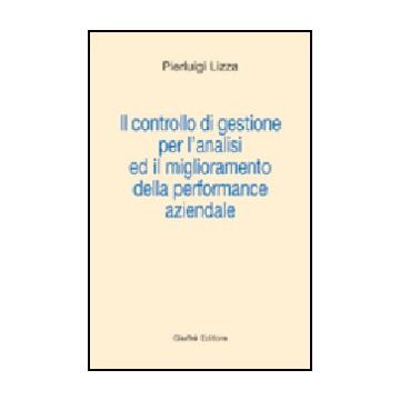 Controllo Di Gestione Per L'analisi Ed Il Miglioramento Della Performance  Aziendale - Lizza Pierluigi - Giuffre' - 9788814106033