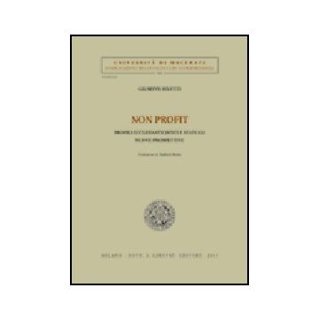 Non Profit. Profili Ecclesiasticistici E Statuali. Nuove Prospettive - Rivetti Giuseppe - Giuffre' - 9788814107450