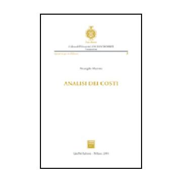 Analisi Dei Costi - Marrone Arcangelo - Giuffre' - 9788814108068